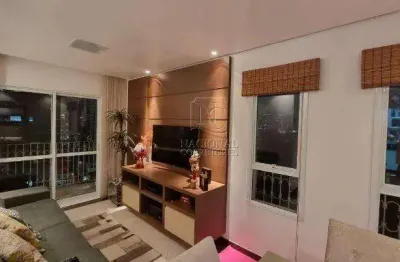 Apartamento com 2 dormitórios à venda, 79 m² - jardim - santo andré/sp
