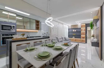 Apartamento com 3 dormitórios à venda, 90 m² por r$ 715.000,00 - vila scarpelli - santo andré/sp
