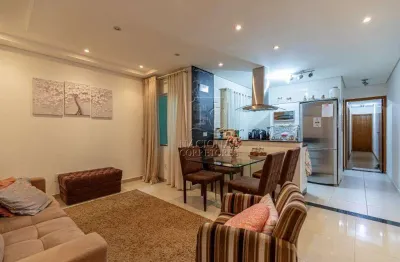 Apartamento com 3 dormitórios à venda, 87 m² - parque das nações - santo andré/sp