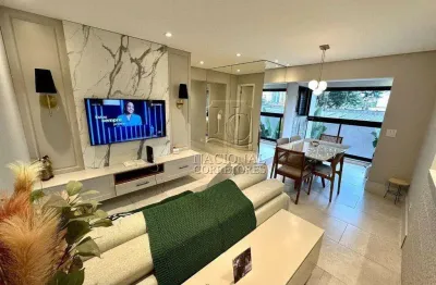 Apartamento com 3 dormitórios à venda, 82 m² por r$ 849.000,00 - jardim - santo andré/sp