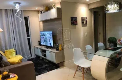 Lindo apartamento mobiliado à venda no parque erasmo assunção – 3 dormitórios, 59m²