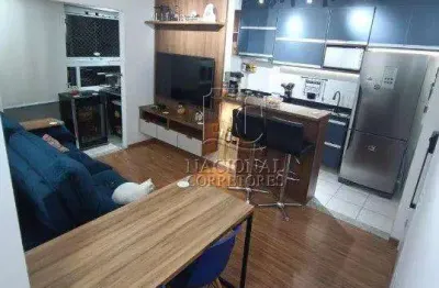 Apartamento com 2 dormitórios à venda, 50 m² por r$ 373.000,00 - vila metalúrgica - santo andré/sp