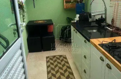 Apartamento com 2 dormitórios à venda, 43 m² por r$ 315.000,00 - jardim santo antônio - santo andré/sp