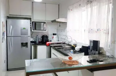 Apartamento com 3 dormitórios à venda, 92 m² - jardim ana maria - santo andré/sp