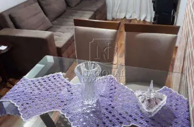 Apartamento à venda, 47 m² - vila homero thon - santo andré/sp