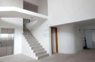 Apartamento duplex com 4 dormitórios à venda, 316 m² por r$ 2.500.000,00 - vila assunção - santo andré/sp