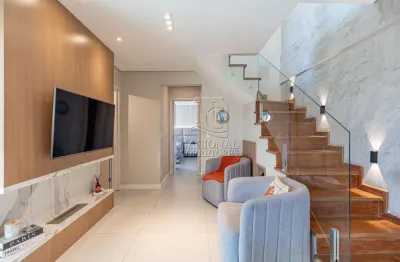 Apartamento duplex com 3 dormitórios à venda, 120 m² por r$ 800.000,00 - vila camilópolis - santo andré/sp