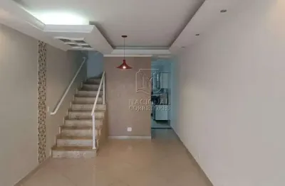Sobrado com 3 dormitórios, 100 m² - venda - jardim santo antônio - santo andré/sp
