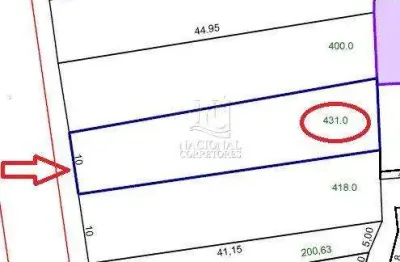 Terreno à venda, 431 m² por r$ 1.275.000,00 - santa teresinha - santo andré/sp