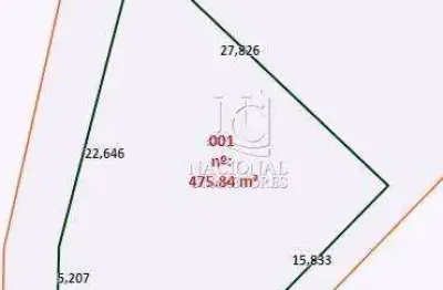 Terreno à venda, 475 m² por r$ 1.425.000,00 - jardim jamaica - santo andré/sp