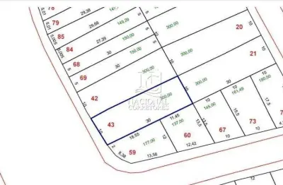 Terreno à venda, 300 m² por r$ 1.063.000,00 - parque novo oratório - santo andré/sp
