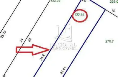 Terreno à venda, 133 m² por r$ 304.000,00 - vila junqueira - santo andré/sp