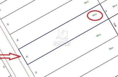 Terreno à venda, 500 m² (10x50) por r$ 1.300.000 - santa maria - santo andré/sp