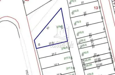 Terreno à venda na Vila Linda, Santo André 