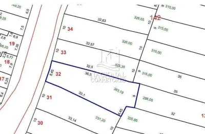 Terreno à venda, 383 m² por r$ 660.000,00 - parque oratório - santo andré/sp