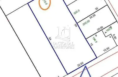 Terreno à venda no Jardim, Santo André 