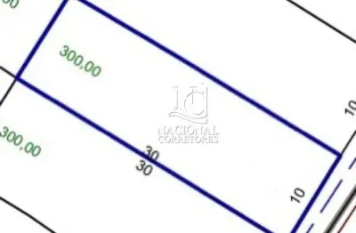 Terreno à venda, 300 m² por r$ 650.000,00 - vila cláudio - santo andré/sp