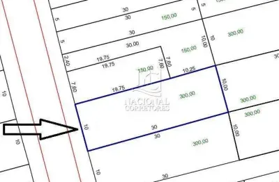 Terreno à venda, 300 m² por R$ 450.000,00 - Jardim Santo Alberto - Santo André/SP