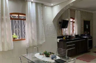 Sobrado com 3 dormitórios à venda, 268 m² por r$ 690.000,00 - parque capuava - santo andré/sp