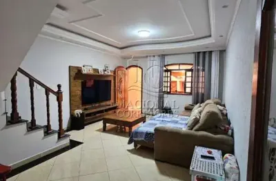 Sobrado à venda, 225 m² por r$ 800.000,00 - parque oratório - santo andré/sp