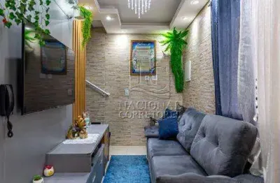 Sobrado à venda, 120 m² por r$ 680.000,00 - vila francisco matarazzo - santo andré/sp