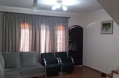Sobrado com 4 dormitórios à venda, 162 m² - parque jaçatuba - santo andré/sp