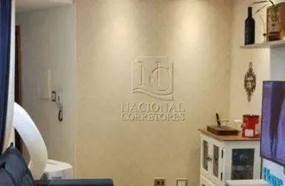 Cobertura com 2 dormitórios à venda, 100 m² - utinga - santo andré/sp