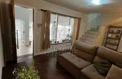 Ótimo sobrado para locação no bairro vila alpina, 180 m² de área construída, valor de r$ 5.350,00