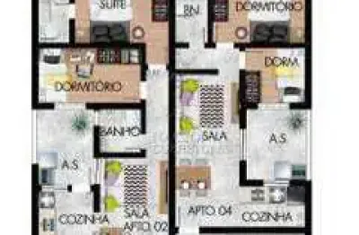 Cobertura sem condomínio à venda, 2 quartos, 1 suíte, 1 vaga, parque das nações - santo andré/sp