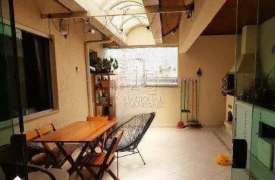 Cobertura à venda, 3 quartos, 2 suítes, 2 vagas, santa maria - são caetano do sul/sp