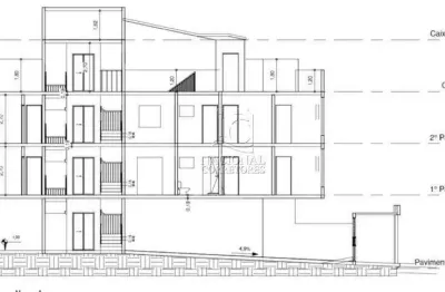 Cobertura com 3 dormitórios à venda, 166 m² por r$ 970.000 - campestre - santo andré/sp