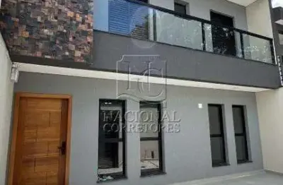 Sobrado à venda, 3 quartos, 1 suíte, 2 vagas, vila scarpelli - santo andré/sp