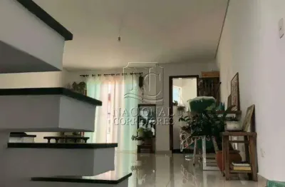 Sobrado a venda com 250m² , 4 suítes, 6 banheiros e 4 vagas - vila pinheirinho - santo andré - sp