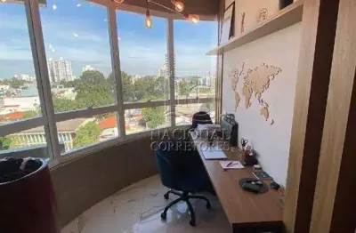 Apartamento à venda, 2 quartos, 1 suíte, 2 vagas, jardim bela vista - santo andré/sp