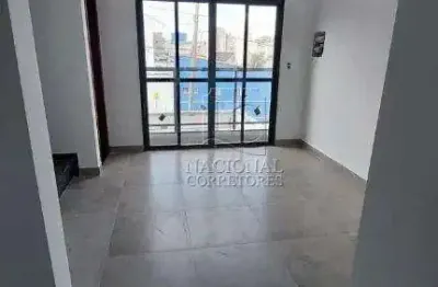Sobrado novo 2 dormitórios sendo os 2 suítes para locação 121 m² - vila lucinda - santo andré/sp