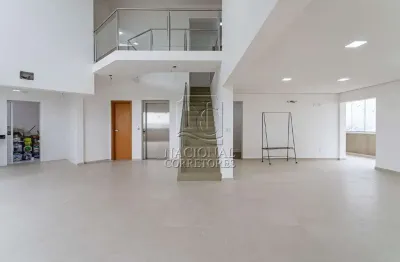 Apartamento duplex à venda, 5 quartos, 5 suítes, 6 vagas, vila assunção - santo andré/sp