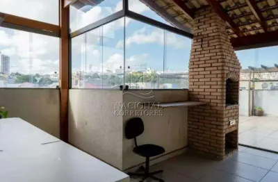 Cobertura sem condomínio à venda, 2 quartos, 1 suíte, 1 vaga, jardim stella - santo andré/sp