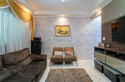 Sobrado com 2 dormitórios à venda, 99 m²- vila alto de santo andré - santo andré/sp