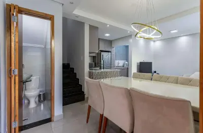 Lindo sobrado à venda na vila curuçá com cobertura gourmet e 2 suítes