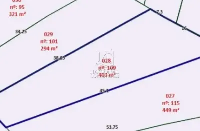 Terreno à venda no Parque das Nações, Santo André 