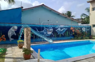 Sobrado à venda, 5 quartos, 3 suítes, 5 vagas, jardim mar-e-sol - peruíbe/sp