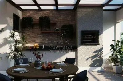 Apartamento garden à venda, 2 quartos, 1 suíte, 2 vagas, campestre - santo andré/sp