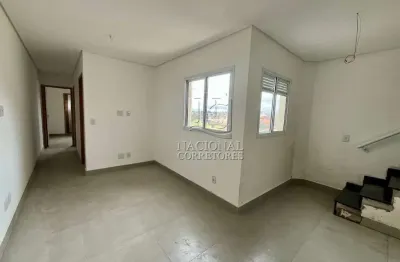 Cobertura sem condomínio à venda, 2 quartos, 1 suíte, 1 vaga, vila camilópolis - santo andré/sp