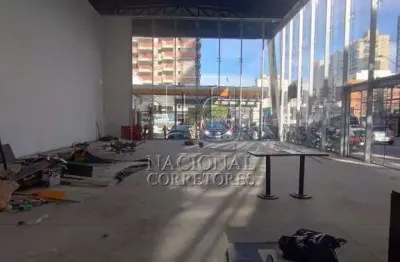 Salão comercial em ponto estratégico do bairro jardim - santo andré!