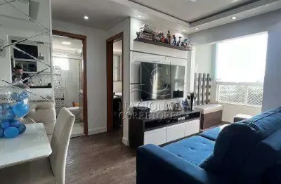 Apartamento à venda no condomínio san luigi – utinga | porteira fechada e lazer completo