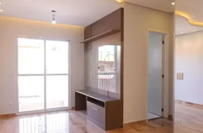 Apartamento à venda, 2 quartos, 1 vaga, vila humaitá - santo andré/sp