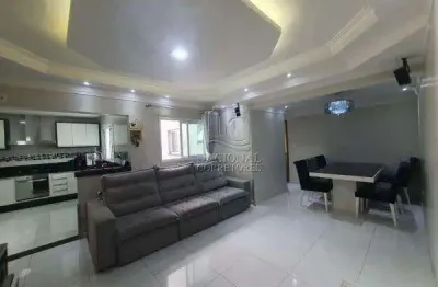 Linda cobertura com 160m², 3 dormitórios, 2 suítes, 2 vagas, na vila metalúrgica em santo andré