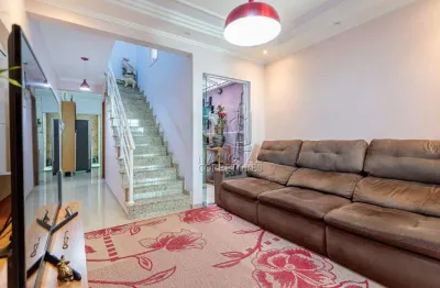 Sobrado com 3 dormitórios à venda no parque oratório – suíte com sacada e 2 vagas!