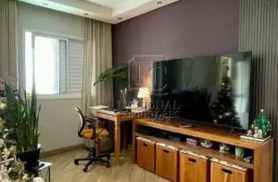 Apartamento à venda, 2 quartos, 1 suíte, 2 vagas, campestre - santo andré/sp