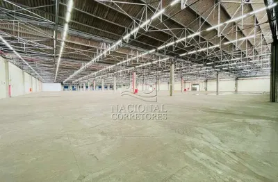 Galpão logístico 18.750 m² | 30 docas, pé-direito 8m | bairro jardim utinga - santo andré/ sp